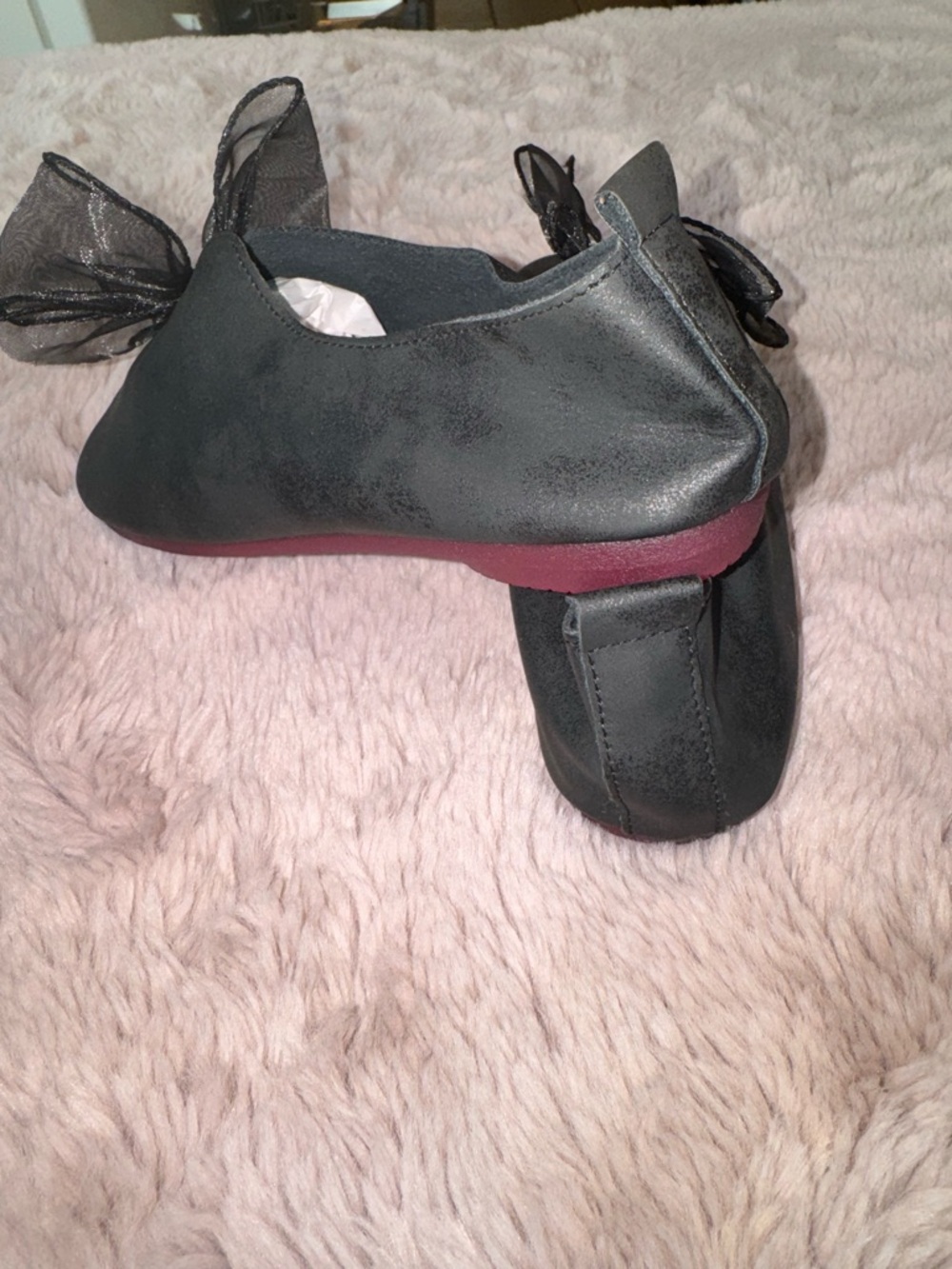 Bow Accent Flats Women Size 7 - Picture 3 of 7